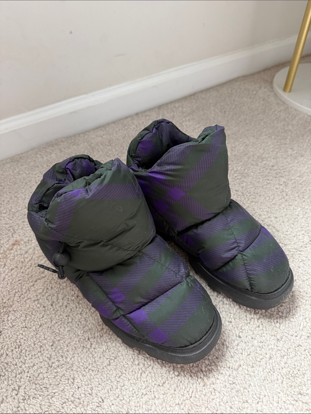 Burberry women boots Daniel Lee design Puffer Slip-On Booties - Picture 3 of 7